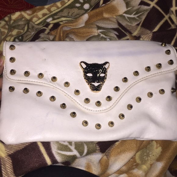 White Fierce Clutch - Picture 1 of 3
